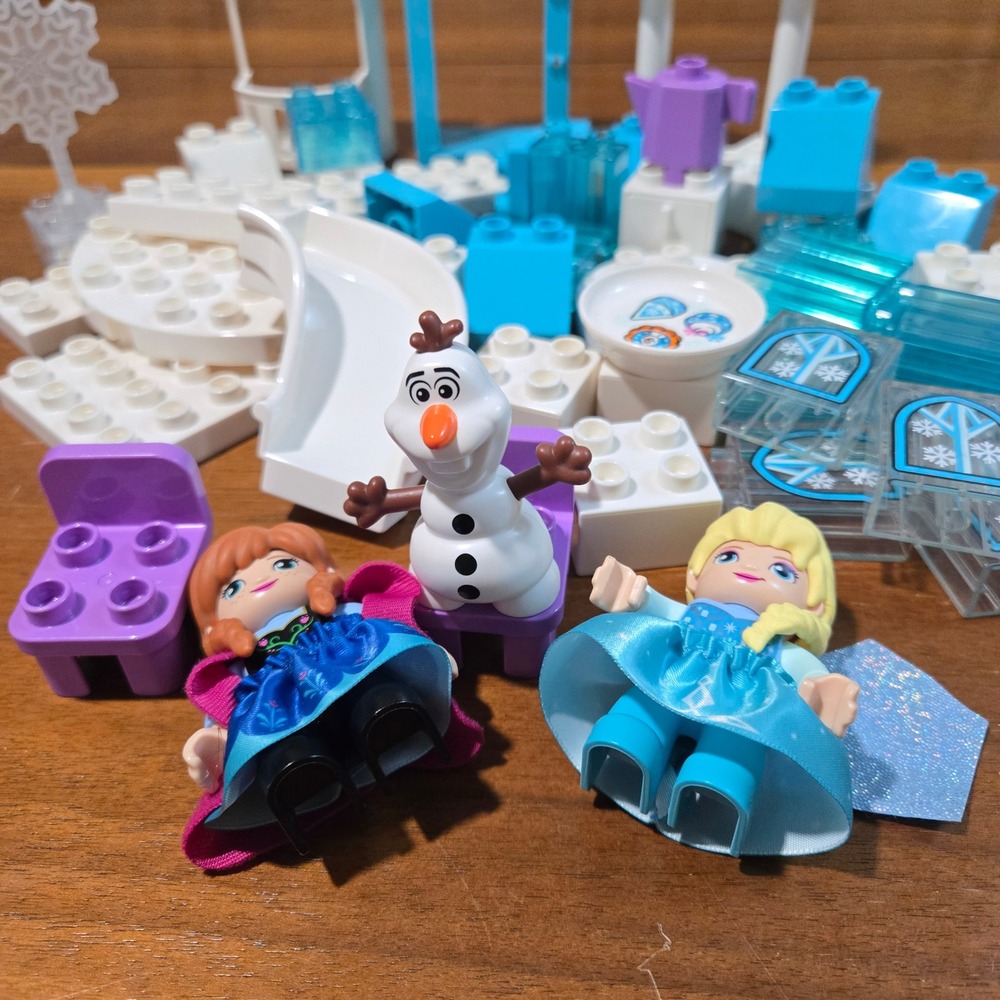 LEGO DUPLO Disney Frozen Ice Castle Set Anna Elsa Olaf Figures Mixed Lot